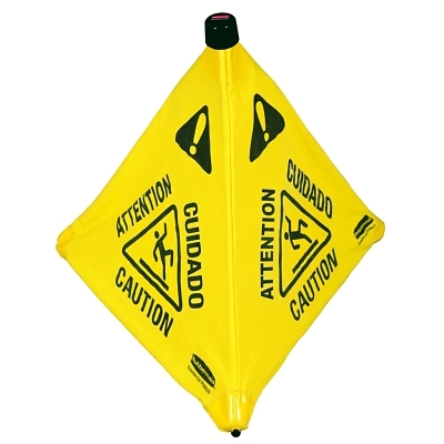 CAUTION SIGN POP-UP WETFLOOR 20IN/51CM